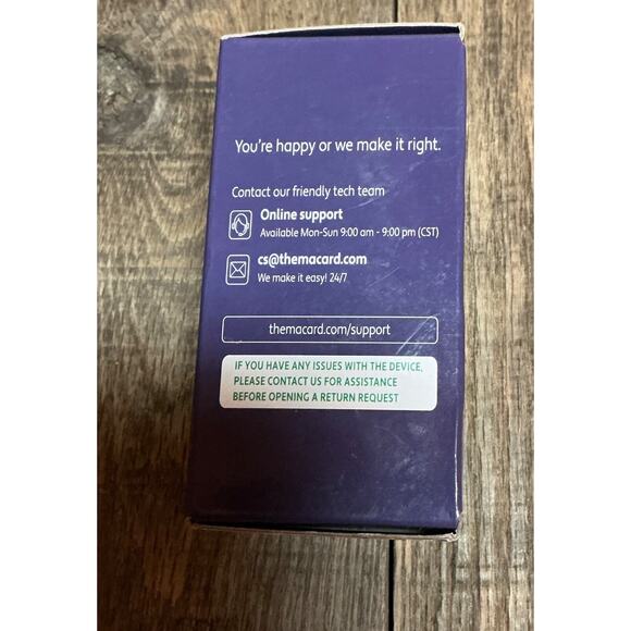 Macard Wi-Fi Range Extender, Speeds Up To A Gigabit Dual Band White NEW - Picture 4 of 7